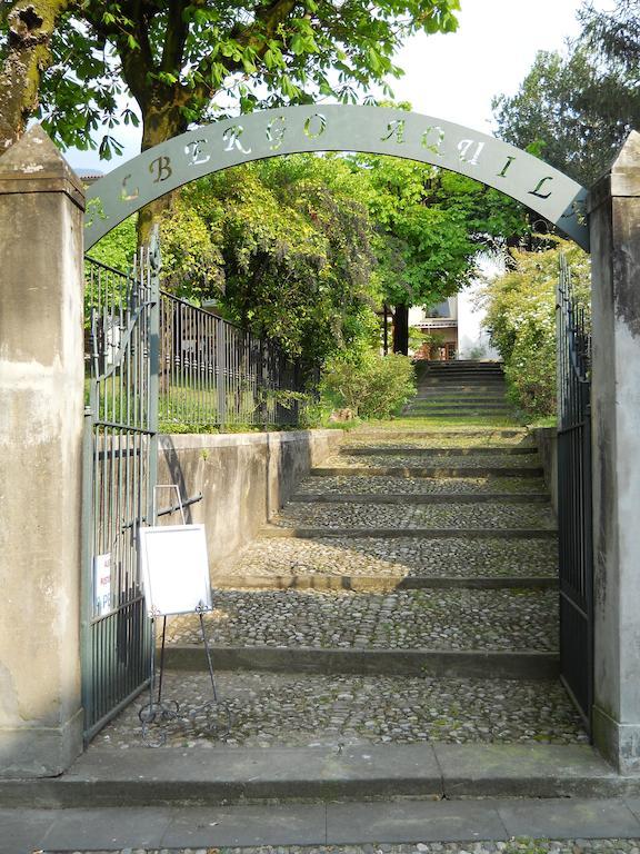 Albergo Ristorante Aquila Sulzano Buitenkant foto